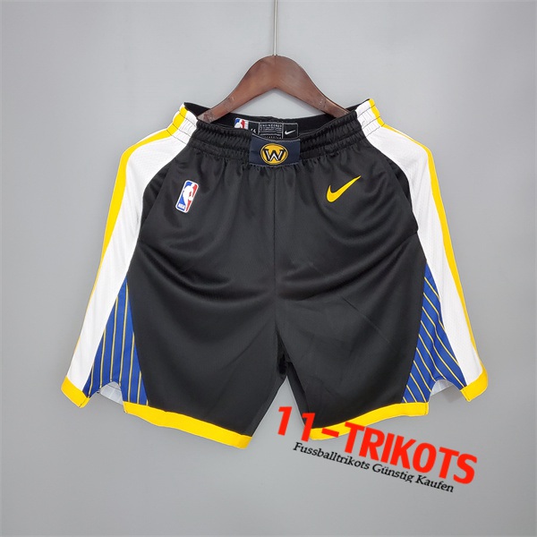 Golden State Warriors Shorts NBA Schwarz