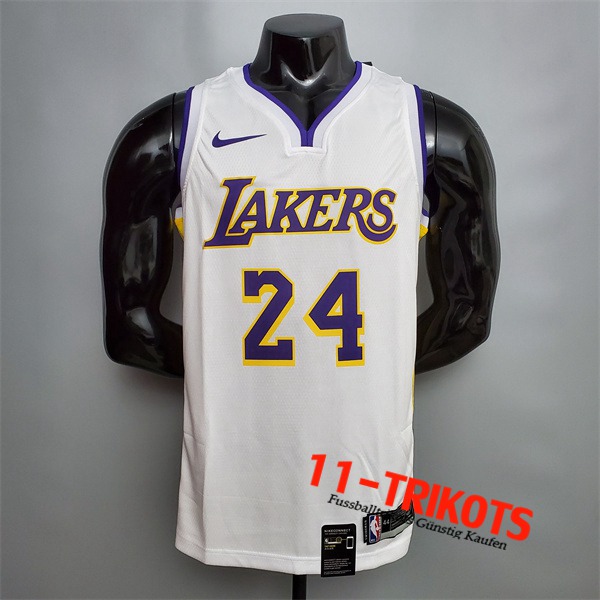 Los Angeles Lakers (Bryant #24) NBA Trikots Weiß