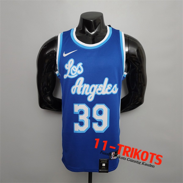 Los Angeles Lakers (Howard #39) NBA Trikots Blau Retro Night