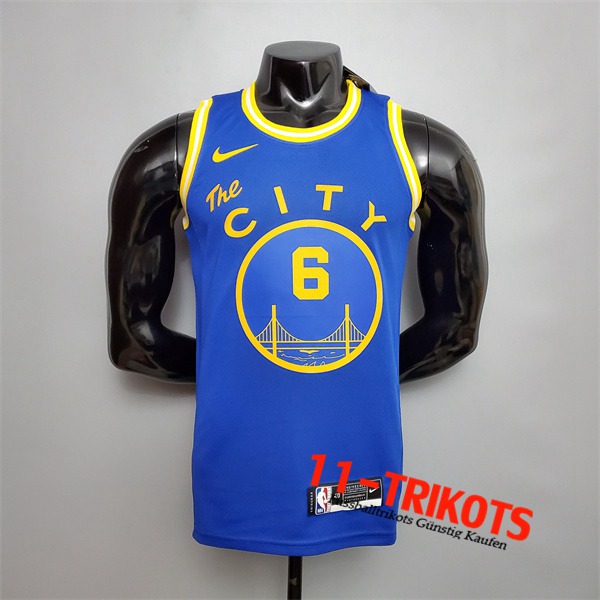 Golden State Warriors (Young #6) NBA Trikots Blau Tram Version