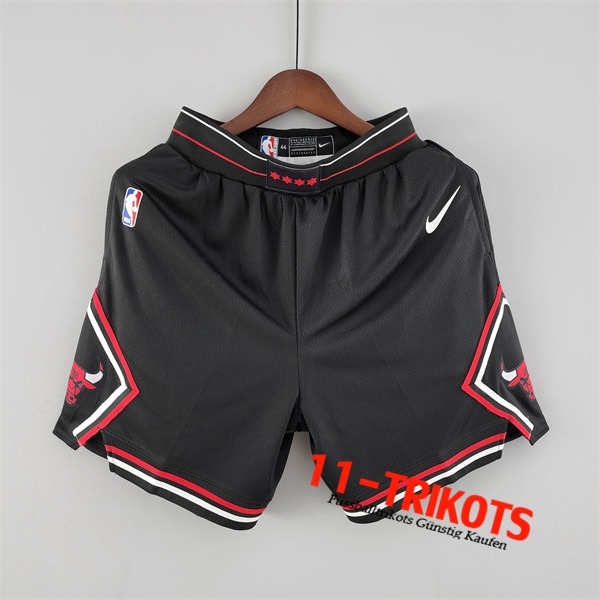 Chicago Bulls Shorts NBA Schwarz