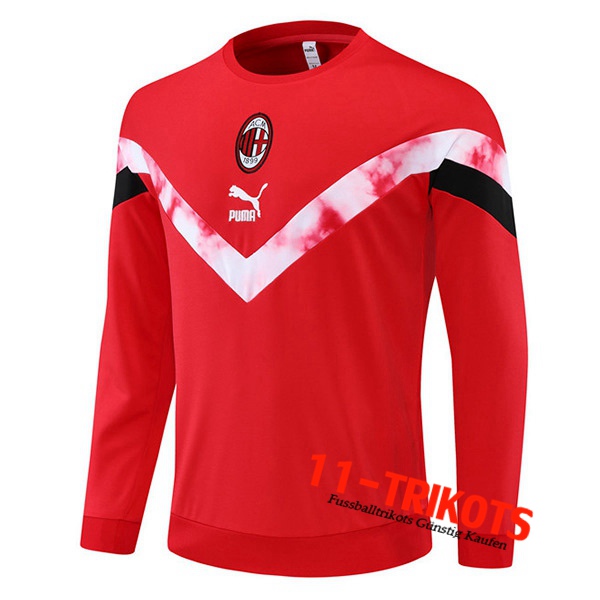 AC Milan Training Sweatshirt Rot 2022/2023