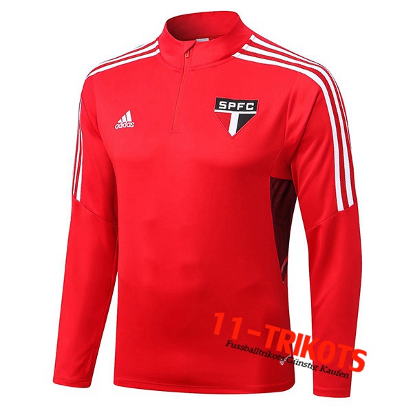 Sao Paulo FC Training Sweatshirt Rot 2022/2023