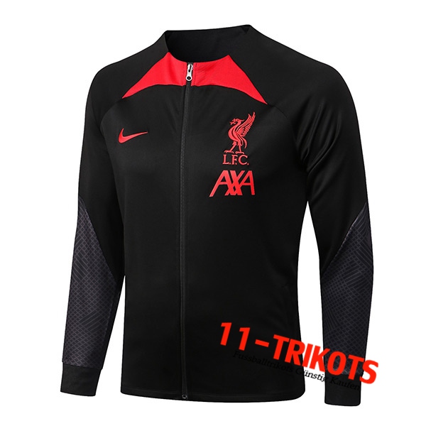 FC Liverpool Trainingsjacke Schwarz/Rot 2022/2023