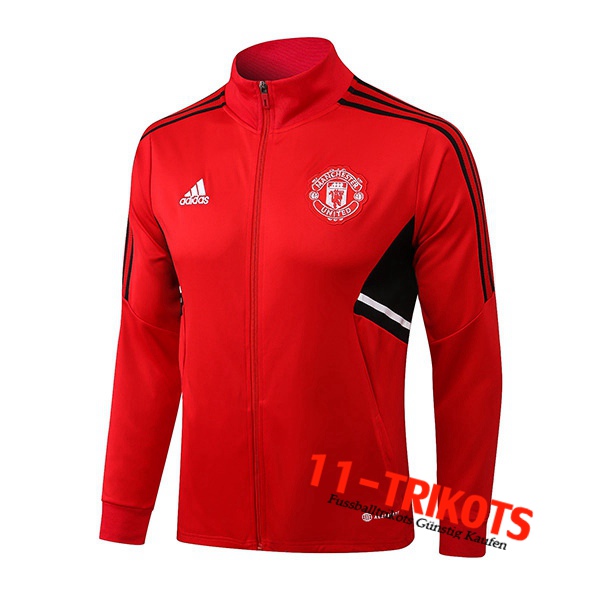 Manchester United Trainingsjacke Rot/Schwarz 2022/2023