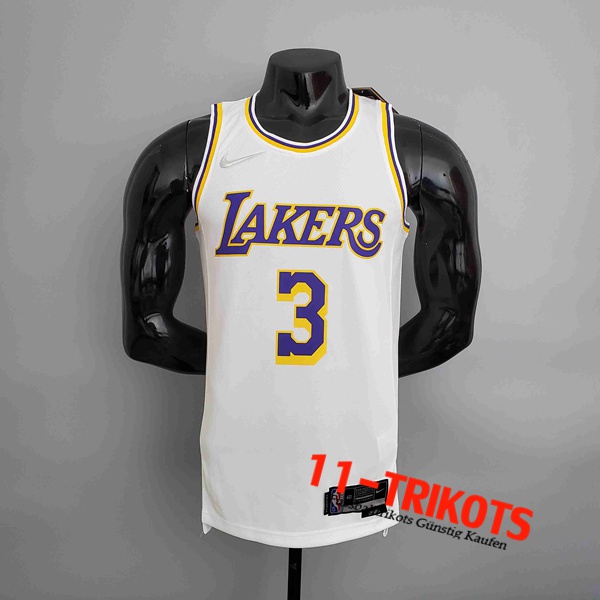 Los Angeles Lakers NBA Trikots (DAVIS #3) Weiß