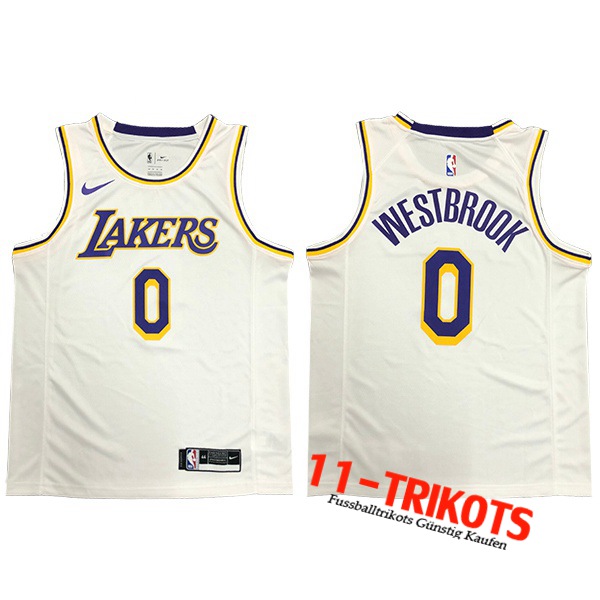 Los Angeles Lakers NBA Trikots (WESTBROOK #0) Weiß