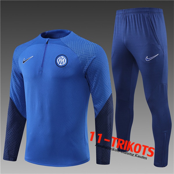 Inter Milan Trainingsanzug Kinder Blau/Schwarz 2022/2023