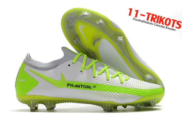 Nike Fussballschuhe Phantom GT Elite FG Weiß/Grün