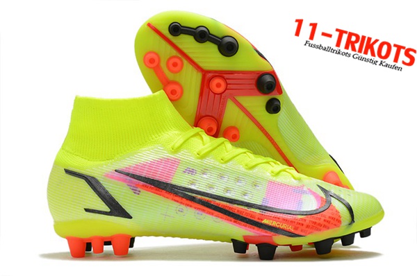 Nike Fussballschuhe Superfly 8 Pro AG Gelb