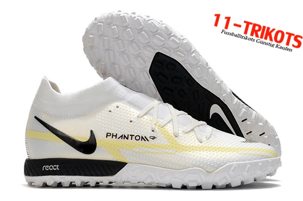 Nike Fussballschuhe Phantom GT Pro TF Weiß