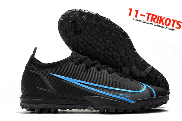 Nike Fussballschuhe Vapor 14 Elite TF Schwarz