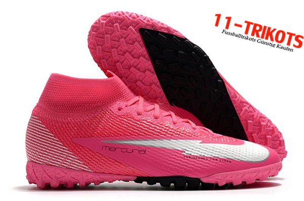 Nike Fussballschuhe Mercurial Superfly 7 Elite MDS TF Rosa