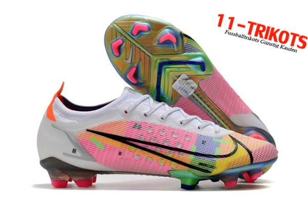 Nike Fussballschuhe Vapor 14 Elite FG Rosa/Weiß