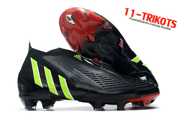 Adidas Fussballschuhe Predator Edge+ FG Schwarz