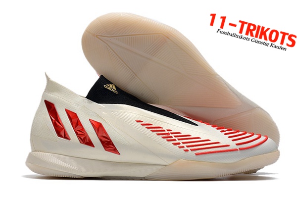 Adidas Fussballschuhe Predator Edge1 IC Weiß