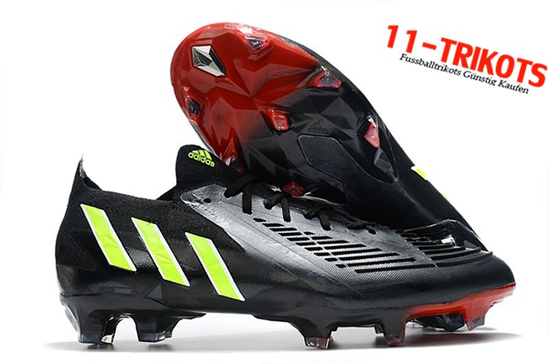 Adidas Fussballschuhe Predator Edge.1 Low FG Schwarz