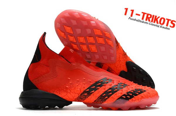 Adidas Fussballschuhe Predator Freak + TF Rot