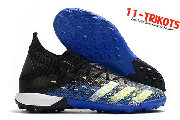 Adidas Fussballschuhe Predator Freak .3 TF Schwarz/Blau