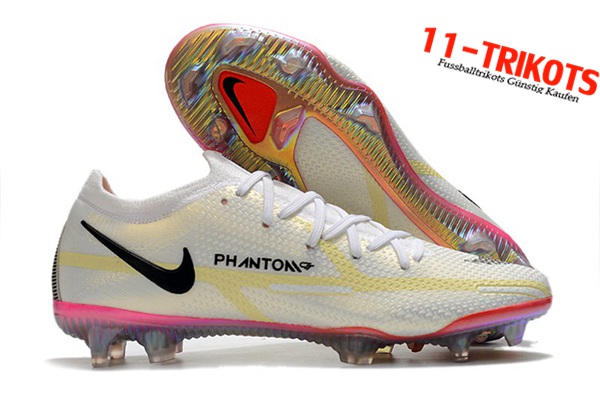 Nike Fussballschuhe Phantom GT2 Elite FG Weiß