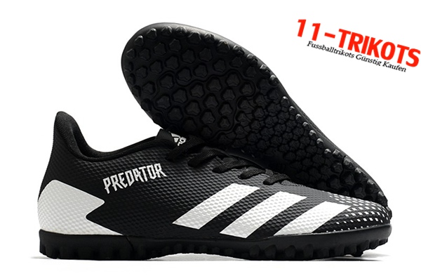 Adidas Fussballschuhe Predator 20.4 TF Sale Schwarz/Weiß