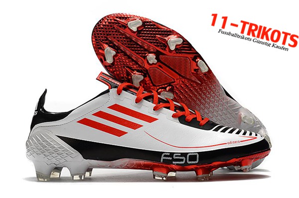 Adidas Fussballschuhe F50 Ghosted Adizero HT FG Weiß