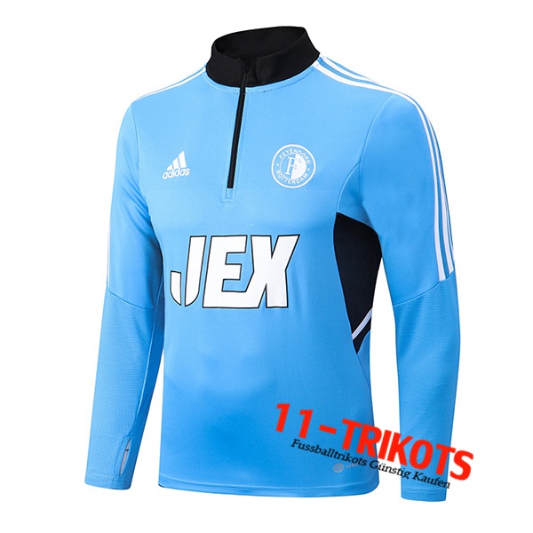 Feyenoord Training Sweatshirt Blau 2022/2023