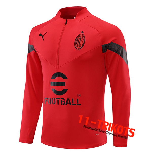 AC Milan Training Sweatshirt Rot 2022/2023