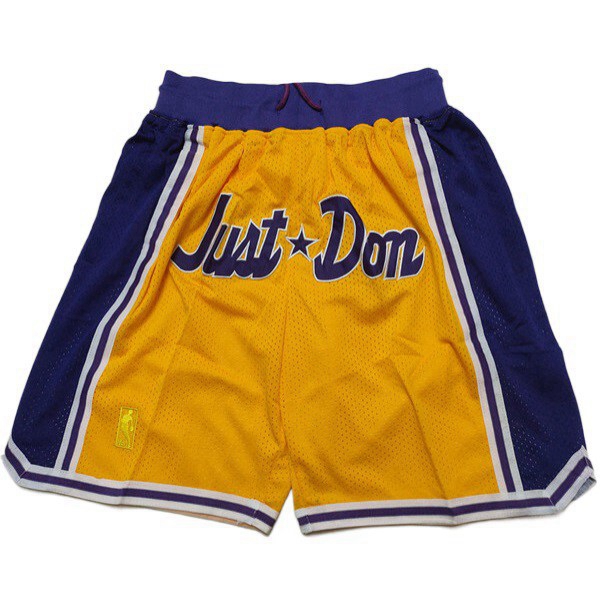 Shorts NBA Los Angeles Lakers Gelb