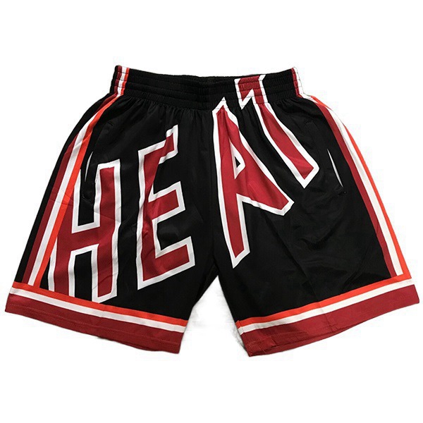 Shorts NBA Miami Heat Schwarz