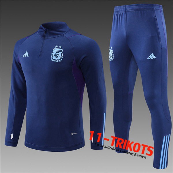 Trainingsanzug Argentinien Kinder Navy blau 2022/2023