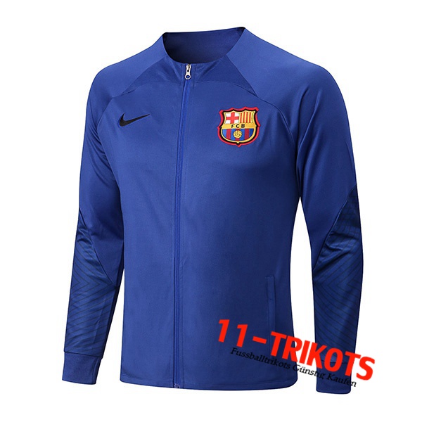 Trainingsjacke FC Barcelona Blau 2022/2023