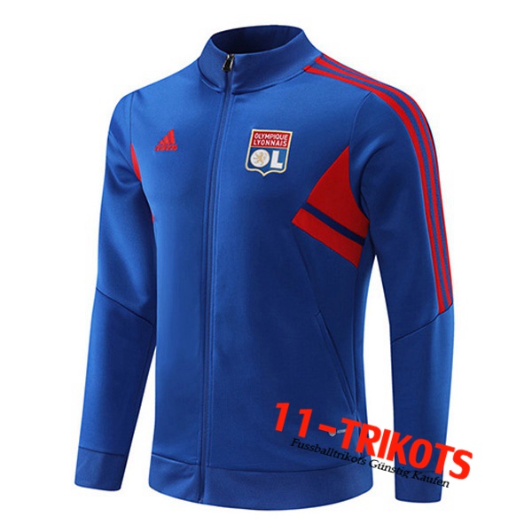 Trainingsjacke Lyon Blau 2022/2023