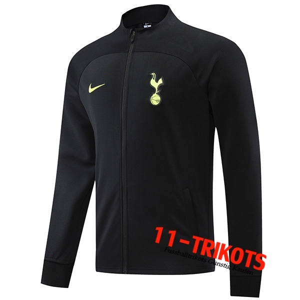 Trainingsjacke Tottenham Hotspurs Schwarz 2022/2023