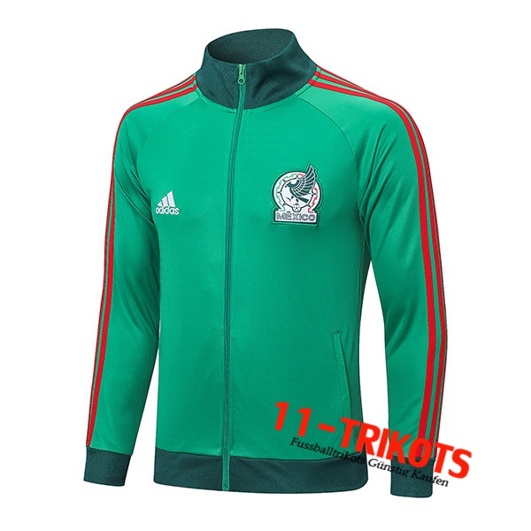 Mexiko Trainingsjacke Grün 2022/2023