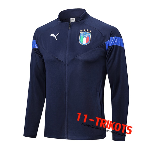 Italien Trainingsjacke Navy blau 2022/2023