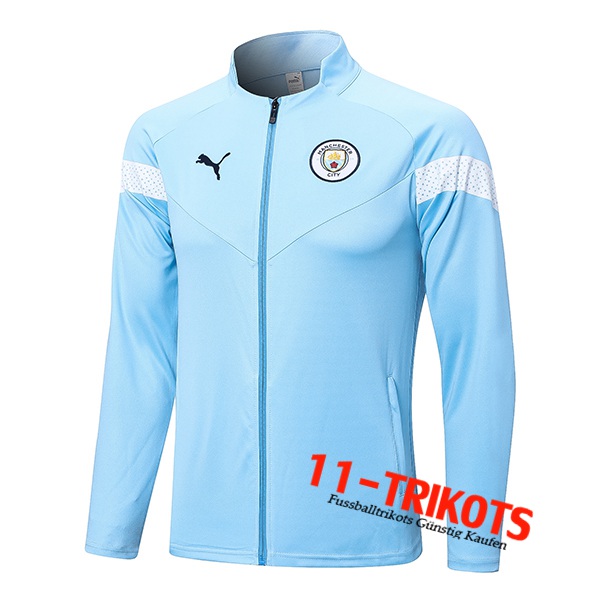 Manchester City Trainingsjacke Hellblau 2022/2023