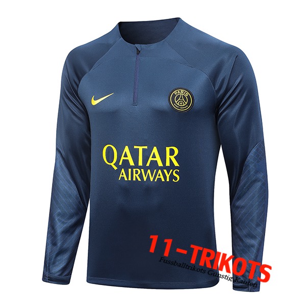 Training Sweatshirt Italien Navy blau 2023/2024