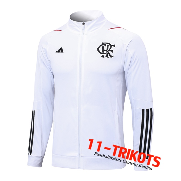 Flamenco Trainingsjacke Weiß 2023/2024