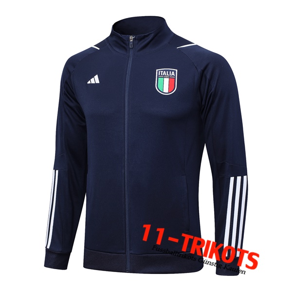 Italien Trainingsjacke Navy blau 2023/2024