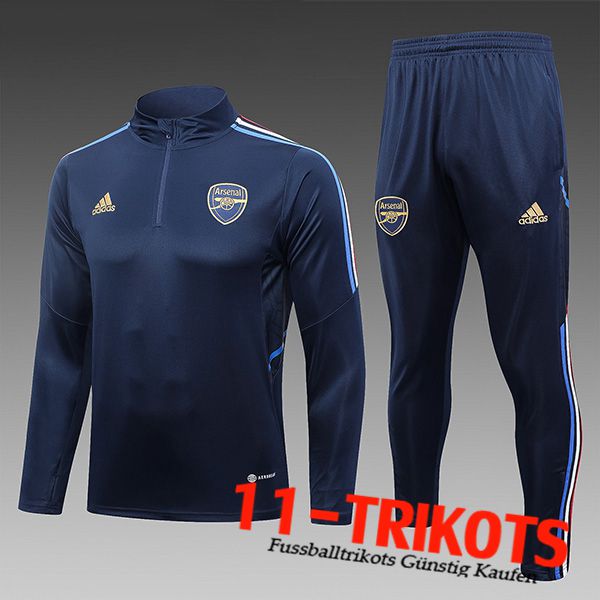 Trainingsanzug Arsenal Kinder Navy blau 2023/2024