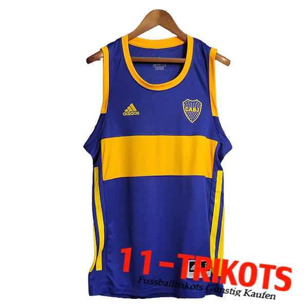 Boca Juniors Trainings-Tanktop lila/Gelb 2023/2024