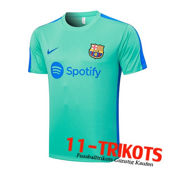 FC Barcellona Trainingstrikot Grün 2023/2024 -05