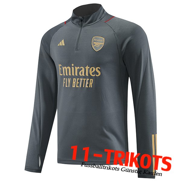 Arsenal Training Sweatshirt Grau 2023/2024