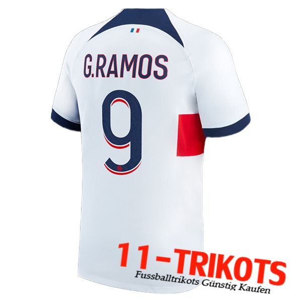 PSG (G.RAMOS #9) 2023/2024 Auswärtstrikot