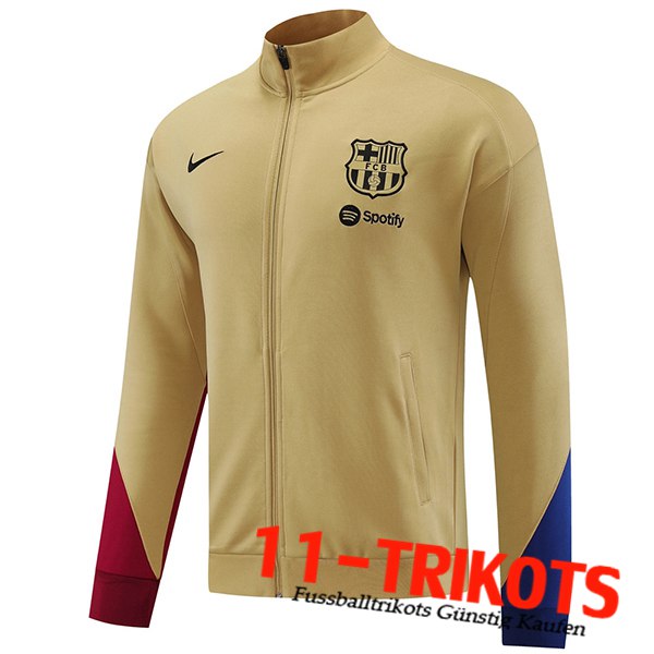 FC Barcelona Trainingsjacke Braun 2023/2024