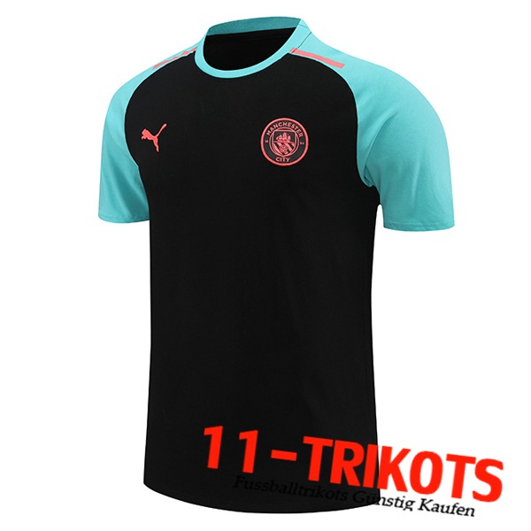 Manchester City Trainingstrikot Schwarz/Blau 2024/2025