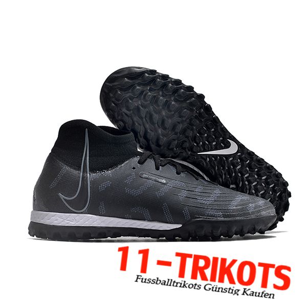 Nike Fussballschuhe Phantom Luna Elite NU TF Schwarz/Weiß