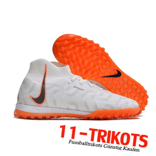 Nike Fussballschuhe Phantom Luna Elite NU TF Weiß/Orange