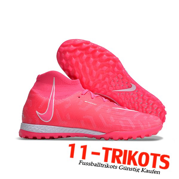 Nike Fussballschuhe Phantom Luna Elite NU TF Rosa/Weiß